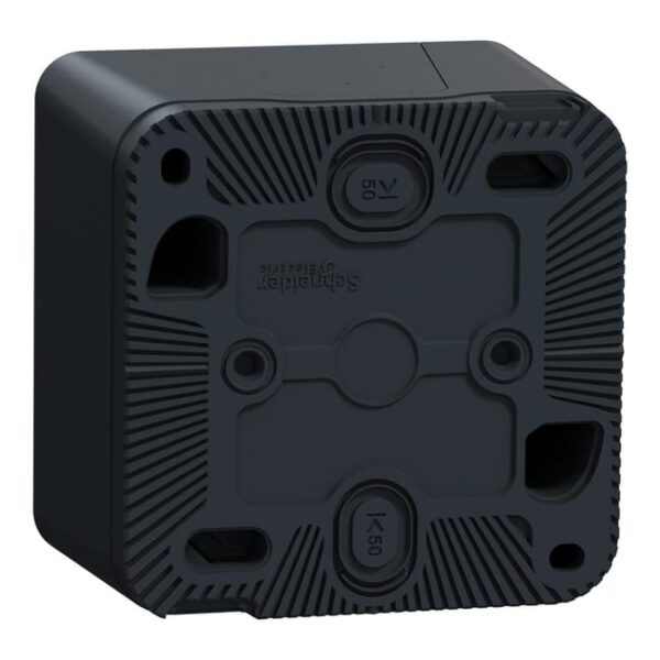 Interrupteur va-et-vient saillie Mureva Styl, SCHNEIDER ELECTRIC, anthracite
